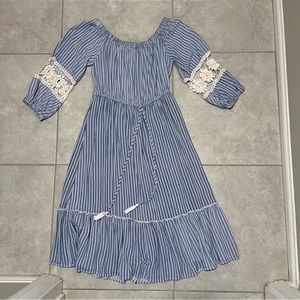 Lapis dress by Anthropologie